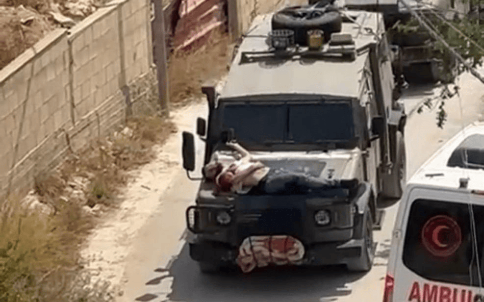 ✨【澳门2022精准一肖一码】✨-惊人一幕曝光：以军将受伤巴勒斯坦人绑在吉普车上带走，以军回应                