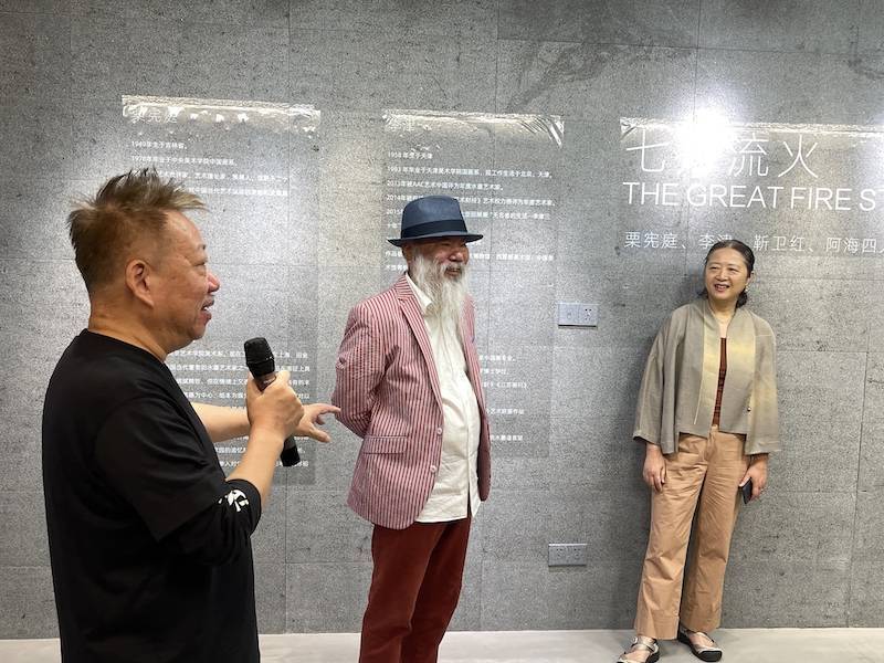 一周艺术人物｜“七月流火”呈现老友记，泰康新展张培力作品                