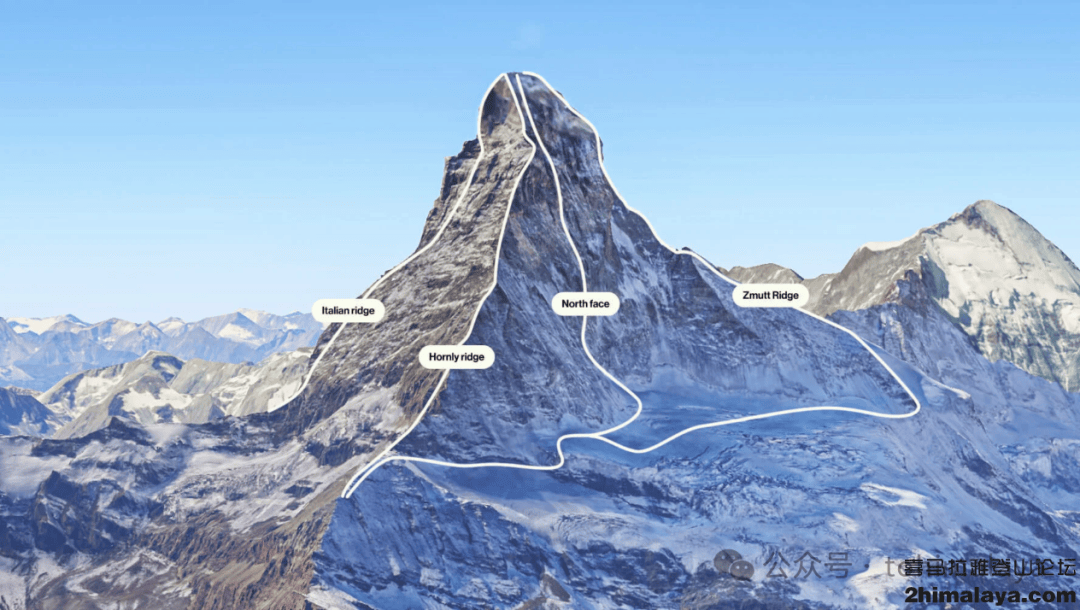 [瑞士/意大利]Filip Babicz极速攀登马特洪峰四条山脊线路，7小时43分                