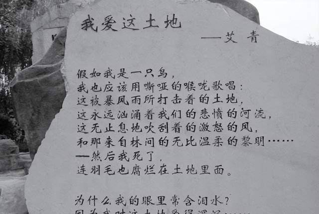 艾青以死相逼抱得美人归，妻子人老珠黄再次离婚，第二年再娶娇妻