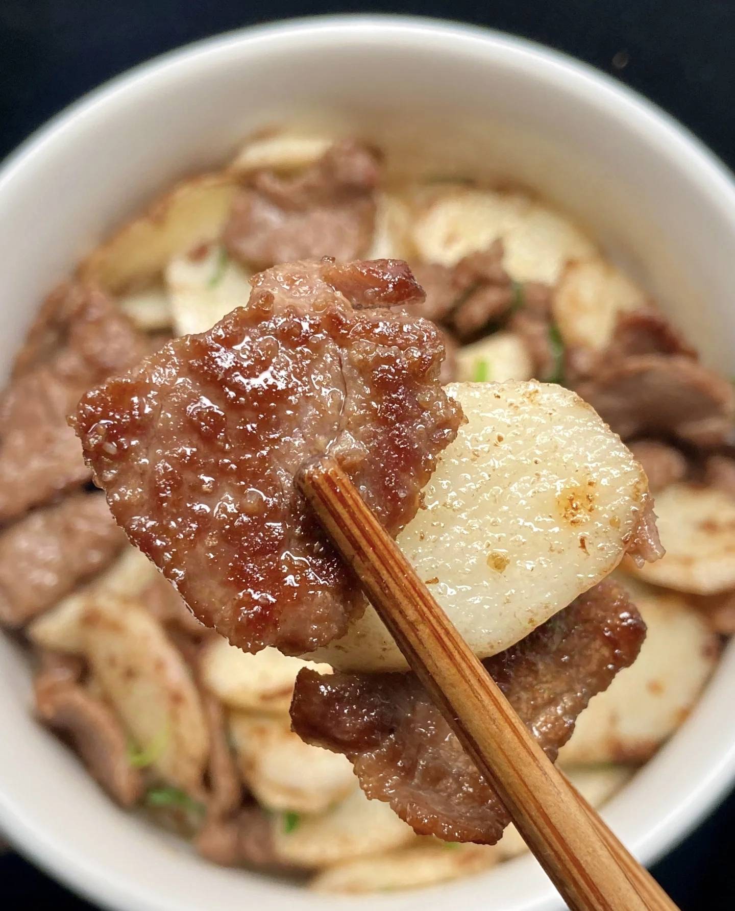 山药炒牛肉：一口嫩滑，一口软糯，美味爆棚！                