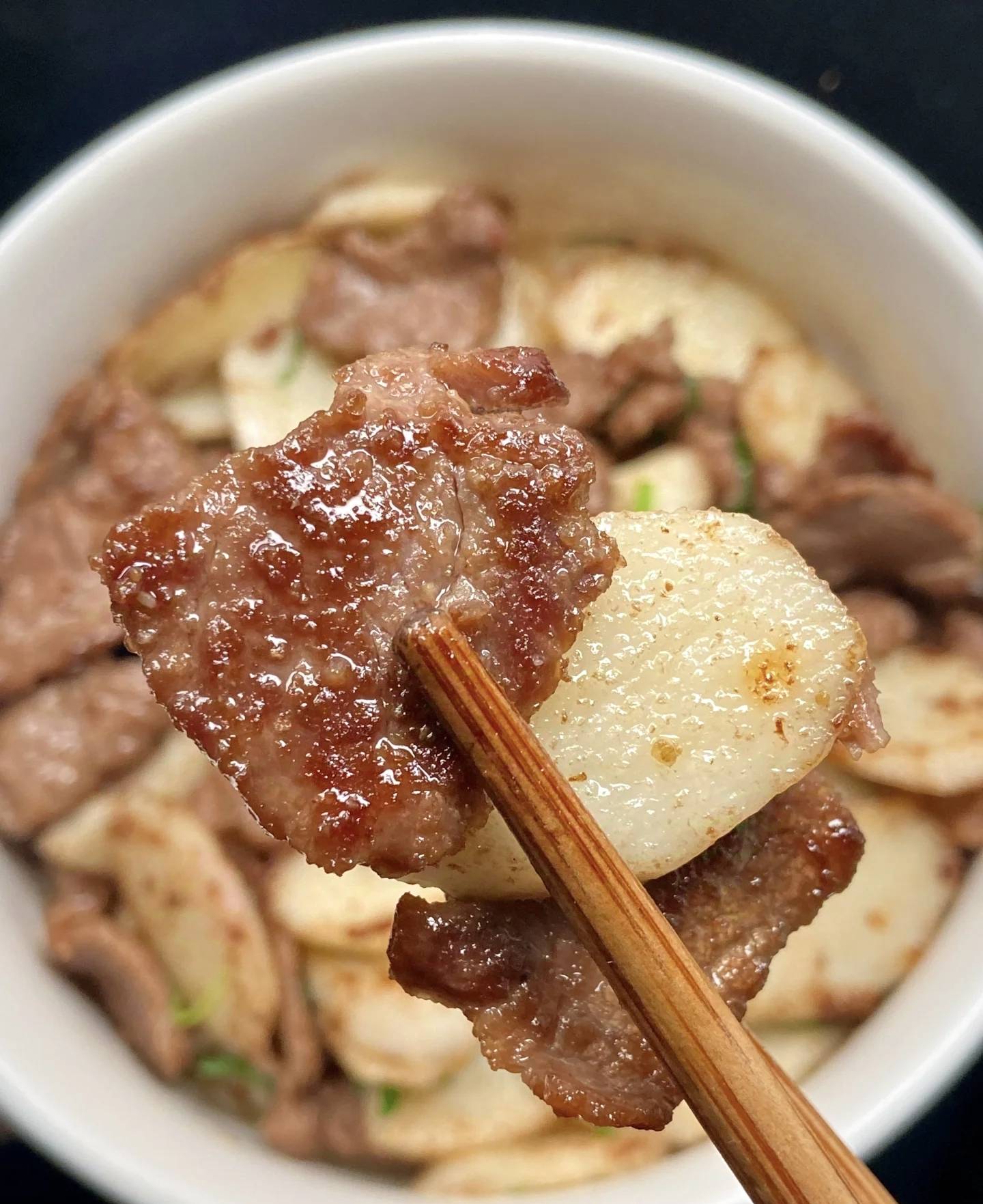 山药炒牛肉：一口嫩滑，一口软糯，美味爆棚！                