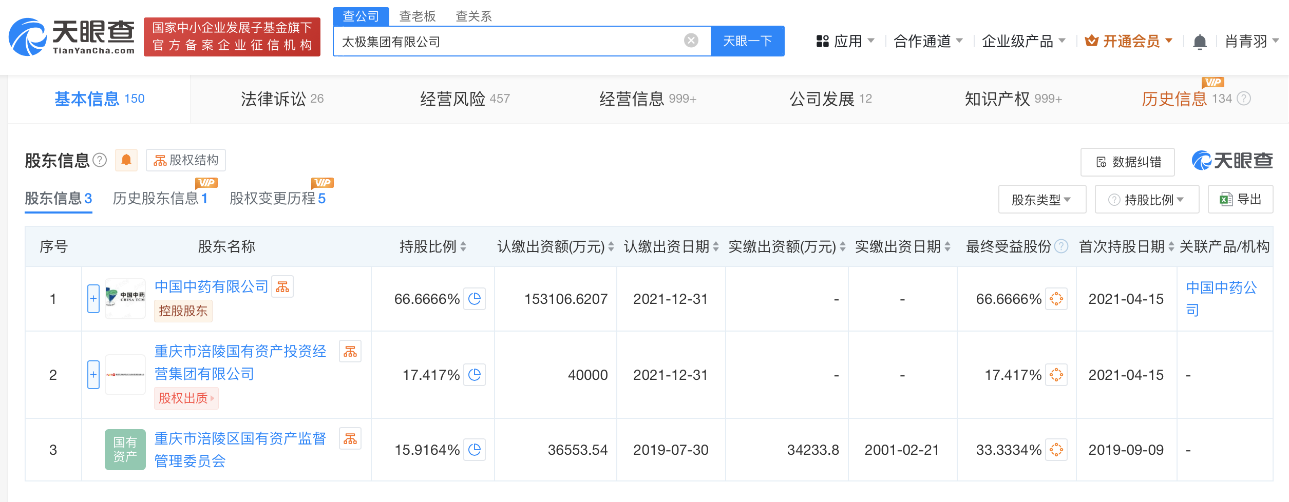 时刻快讯|俞敏任太极集团董事长