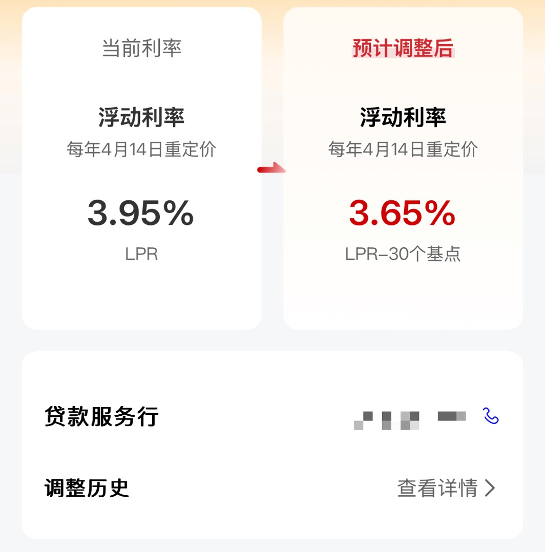 存量房贷利率明起调整，快来看！你本月月供会减少吗？                