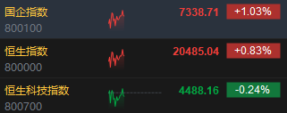 快讯：港股三大指数涨跌不一 科网股、海运股走强 半导体、光伏股下挫