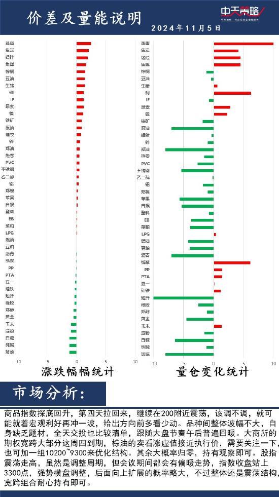 中天策略:11月5日市场分析