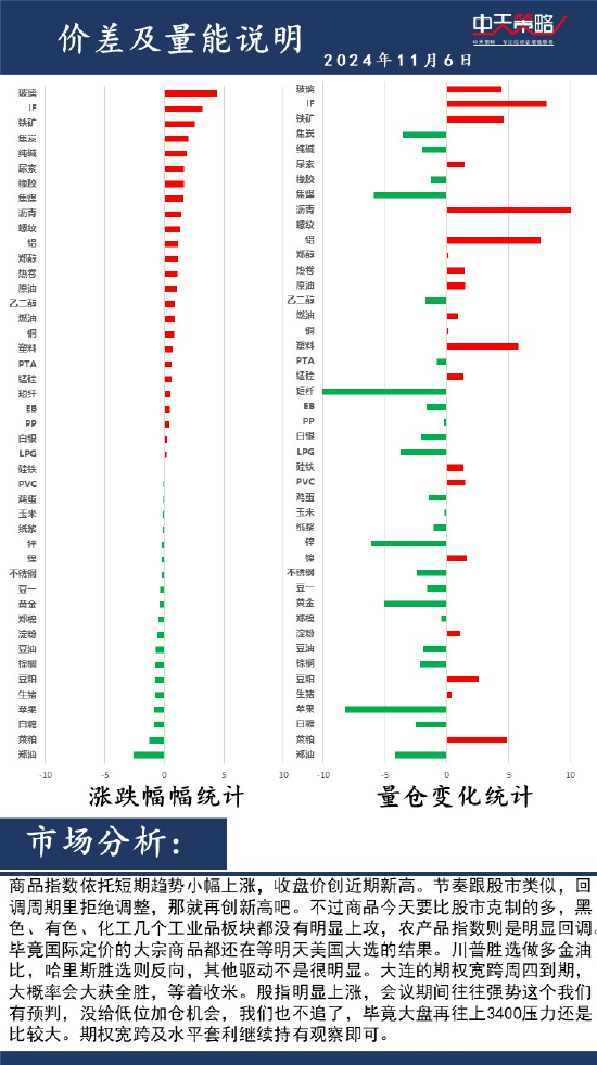 中天策略:11月6日市场分析