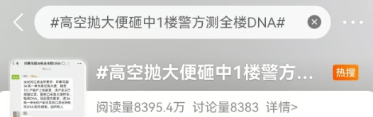 沪上网红小区有人高空抛粪？业主报警，始作俑者仍未明                