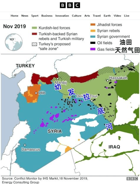 八张地图看叙利亚乱局                