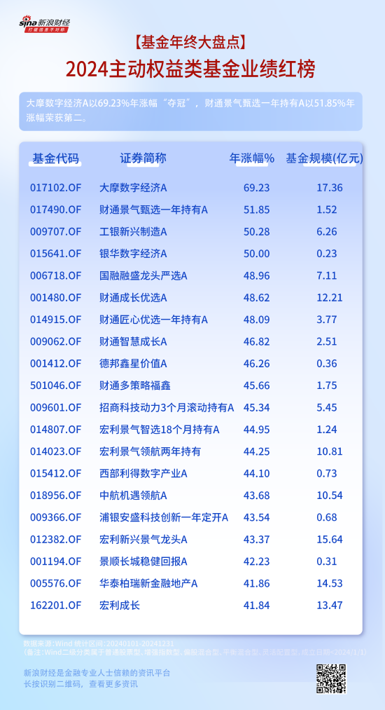 大涨近70%，冠军基金经理雷志勇发声：2025仍将重点关注人工智能产业链